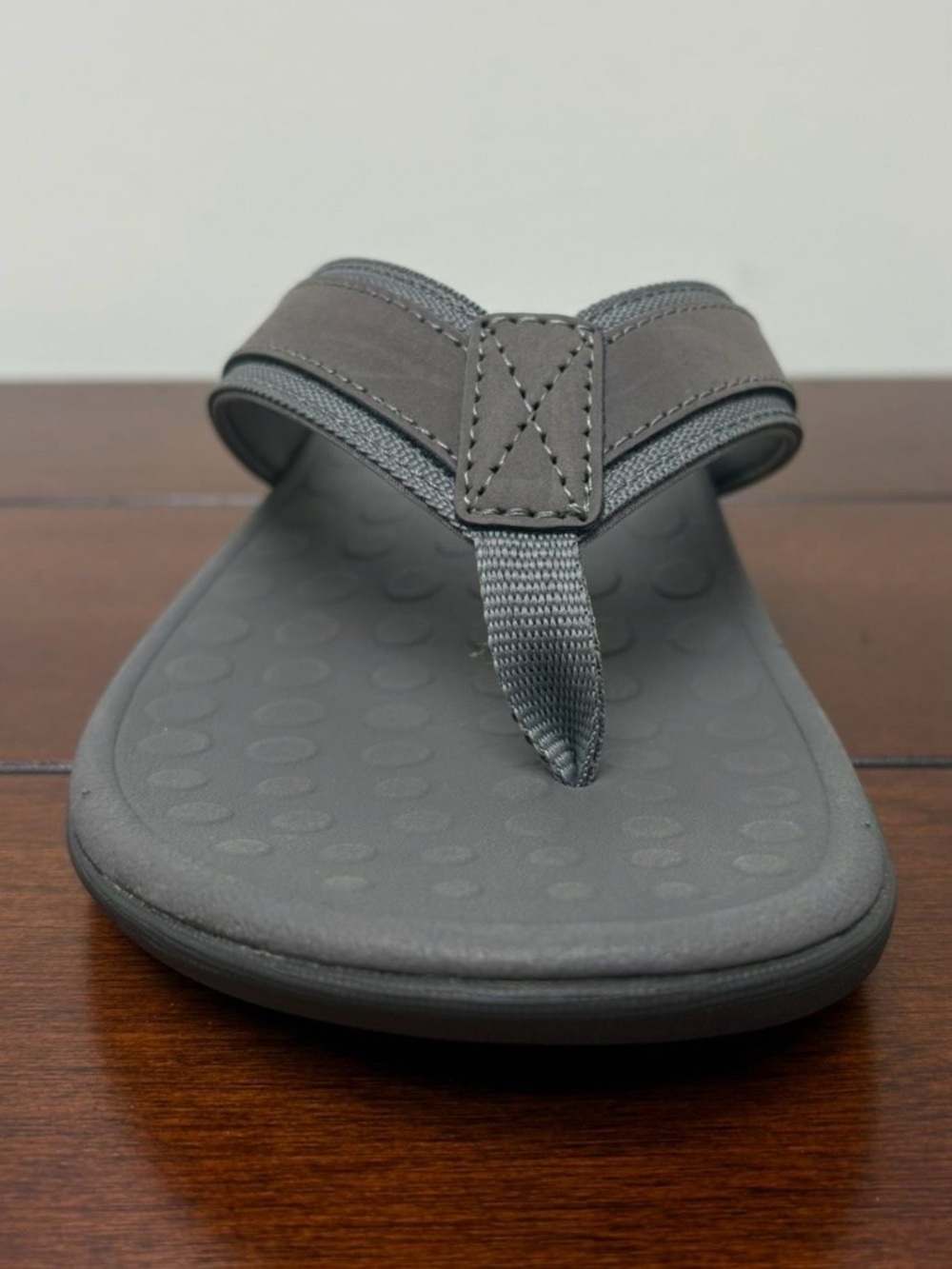 Vionic Tide II Charcoal Gray Flip-Flop Sandal 13